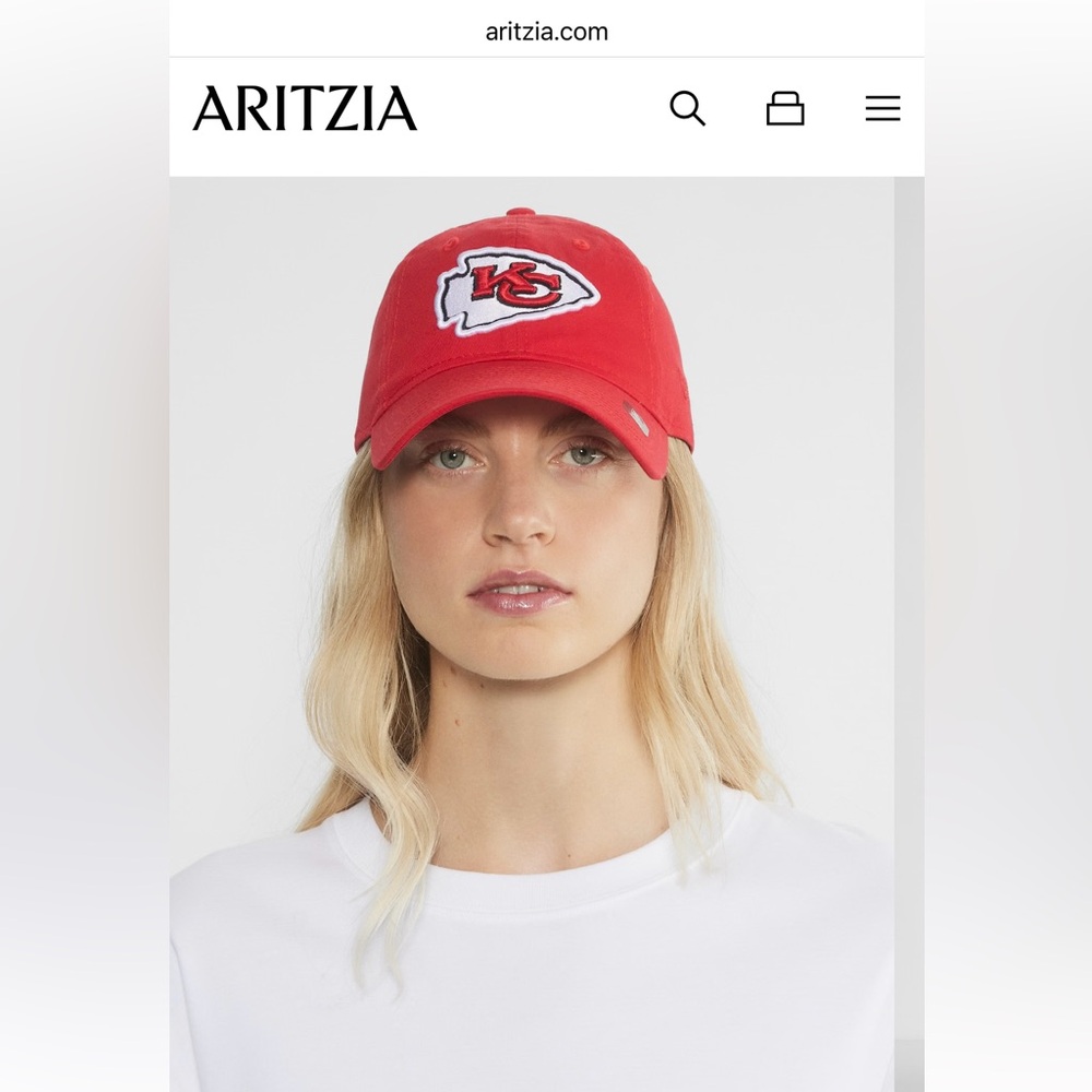 Aritzia KC Chiefs adjustable Cap